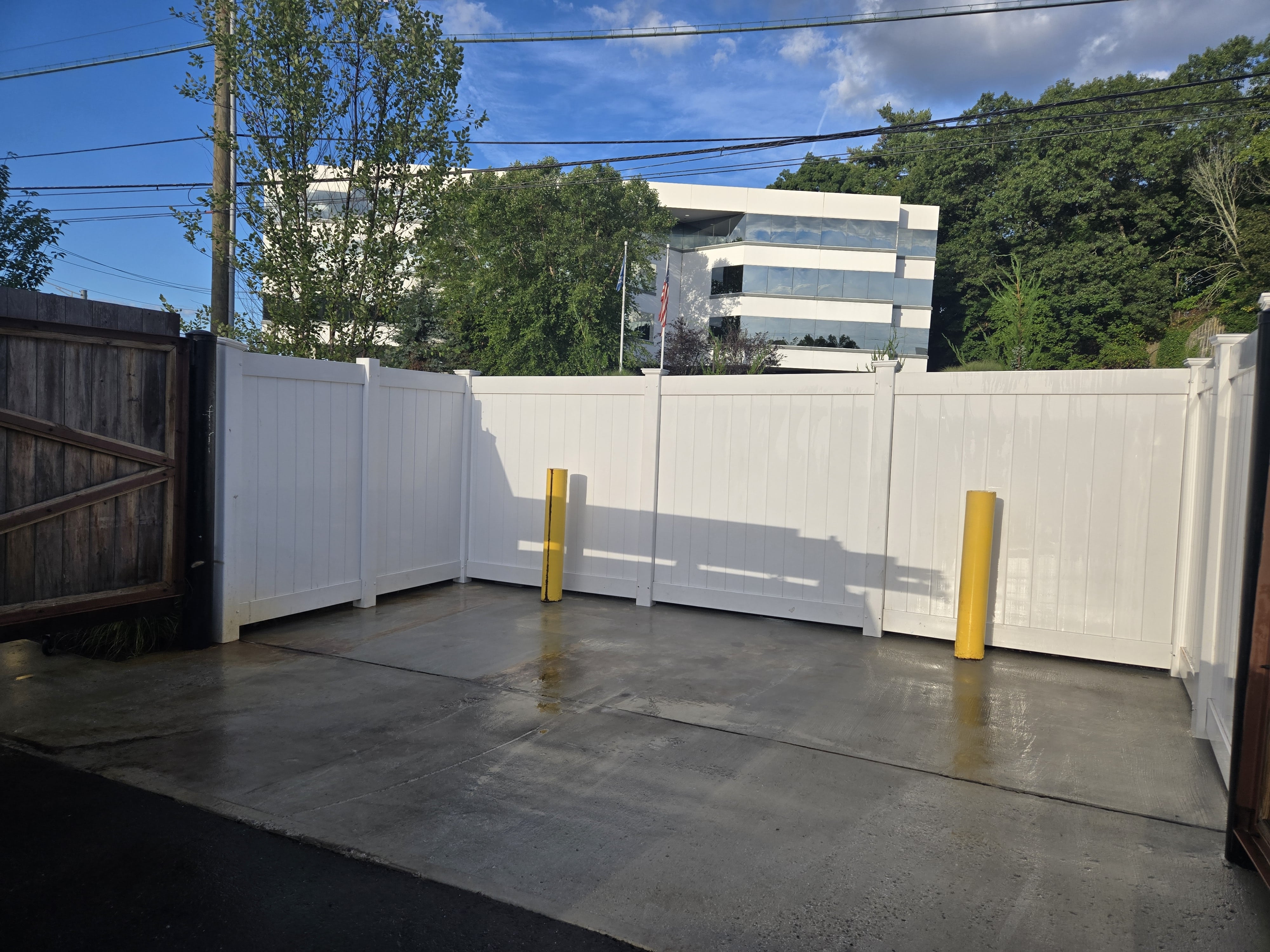 Dumpster Pad Cleaning